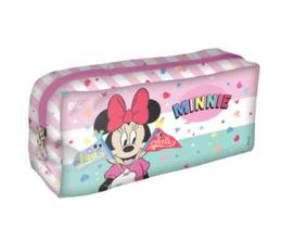 Estojo Escolar com Zíper Cor Rosa MinnieDisney - Dac