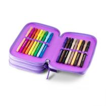 Estojo escolar completo Unicórnio 371913 - Faber-Castell
