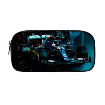 Estojo Escolar Corrida Carros 1 Volta as Aulas