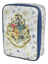 Estojo Escolar Dac 01 Divisória Branco Harry Potter 1 Nível