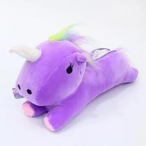 Estojo Escolar de Pelúcia macia de Unicórnio Estojo Escolar de Pelúcia macia de Unicórnio