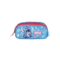 Estojo Escolar Disney Stitch 3 divisórias - Licenciado New Cor:Pink Estojo Escolar Disney Stitch 3 divisórias - Licenciado New Cor:Pink