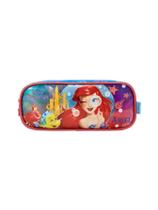 Estojo Escolar Duplo Ariel Pequena Sereia 13065