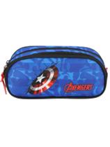 Estojo Escolar Duplo Avengers Marvel Original Premium