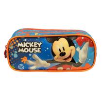 Estojo Escolar Duplo - Disney Mickey Mouse