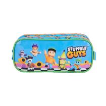 Estojo Escolar Duplo Jogo Stumble Guys Xeryus Estojo Escolar Duplo Jogo Stumble Guys Xeryus