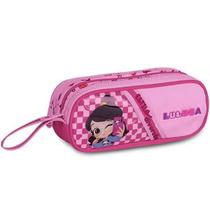 Estojo Escolar Duplo Oficial Luluca LU24617F Clio STYLE Rosa Estojo Escolar Duplo Oficial Luluca LU24617F Clio STYLE Rosa