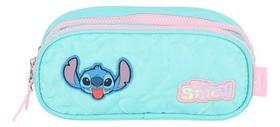 Estojo Escolar Duplo Original Stitch Disney