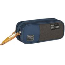 Estojo Escolar Duplo Outsider 2 Zíper - Clio -