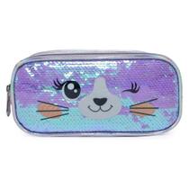 Estojo escolar duplo pack me sweet leopardo - pacific Estojo escolar duplo pack me sweet leopardo - pacific
