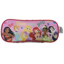 Estojo Escolar Duplo Princesas Disney School Basics Estojo Escolar Duplo Princesas Disney School Basics