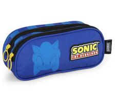 Estojo Escolar Duplo Sonic The Hedgehog 02 Ziper Divisórias Original Luxcel Mod 2025 Estojo Escolar Duplo Sonic The Hedgehog 02 Ziper Divisórias Original Luxcel Mod 2025