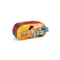 Estojo Escolar Duplo Toy Story Duas Divisórias Original