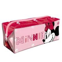 Estojo escolar em pvc cristal minnie mouse grande - dac
