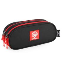 Estojo Escolar Enaldinho Duplo Menino 2 Divisorias Youtuber