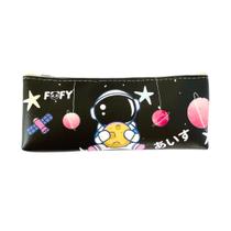 Estojo Escolar Espacial Preto - Fofy