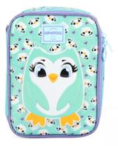Estojo Escolar Especial Quadrado Up4you 100 Pens Box Pinguim Estojo Escolar Especial Quadrado Up4you 100 Pens Box Pinguim