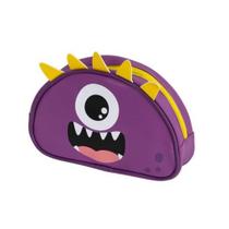 Estojo Escolar Estampado 1 Ziper Boo! Monstro Divertido BRW