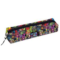 Estojo Escolar Estampado Heróis Marvel em tecido Estojo Escolar Estampado Heróis Marvel em tecido