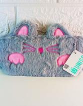 Estojo Escolar Felpudo Gato Pelúcia Infantil Uniso Fofo Kawaii - Estojo Escolar Felpudo Gato Pelúcia Infantil Uniso Fofo Kawaii -