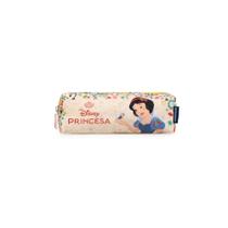 Estojo Escolar Feminino Branca de Neve Rosa