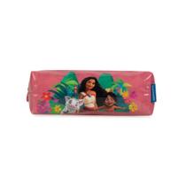 Estojo Escolar Feminino Disney Moana Rosa Estojo Escolar Feminino Disney Moana Rosa