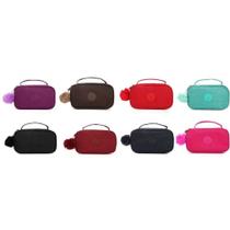 Estojo Escolar Feminino/ Masculino Box Juvenil Martelasse Organizador Grande Jumbo Box 2 Compartimentos