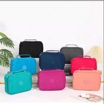 Estojo Escolar Feminino/ Masculino Box Juvenil Martelasse Organizador Grande Jumbo Box 2 Compartimentos