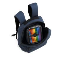 Estojo Escolar Feminino Masculino Grande Transparente Box Grande Aluno