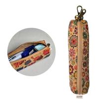 Estojo Escolar Floral Cortiça Organizador Zíper Mandala Fofo Aula Material Lápis Caneta Borracha Estojo Escolar Floral Cortiça Organizador Zíper Mandala Fofo Aula Material Lápis Caneta Borracha