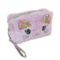 Estojo escolar fluflu lilas ff9026 - fofy gatinho Estojo escolar fluflu lilas ff9026 - fofy gatinho