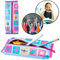 Estojo Escolar Fundo Do Mar Peixinhos Leo E Leo Estojo Escolar Fundo Do Mar Peixinhos Leo E Leo