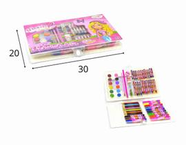 Estojo Escolar Glam Girls 68 Pecas Wb3902 Estojo Escolar Glam Girls 68 Pecas Wb3902