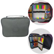 Estojo Escolar Grande 100 Lápis 25 Organizador Caneta Lançamento 2023 Estojo Escolar Grande 100 Lápis 25 Organizador Caneta Lançamento 2023