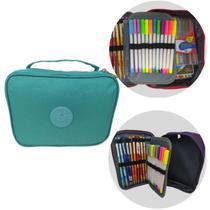 Estojo Escolar Grande 100 Lápis 25 Organizador Caneta Lançamento 2023 Estojo Escolar Grande 100 Lápis 25 Organizador Caneta Lançamento 2023