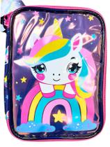 Estojo Escolar Grande Box Unicórnio RKU5005E