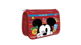 Estojo Escolar Grande Mickey Mouse PVC 3926 Dac