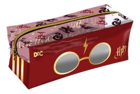 Estojo Escolar Grande Pvc Cristal Harry Potter Hogwarts Dac