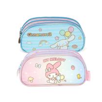 Estojo Escolar Hello Kitty Amigos Infantil Original 3 comp. -