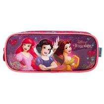 Estojo Escolar Infantil 1 Compartimento Princesas Disney