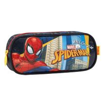 Estojo Escolar Infantil 1 Compartimento Spider Man Estampado
