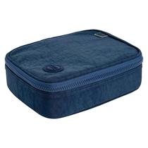 Estojo Escolar Infantil Box Académie Azul - Tilibra Estojo Escolar Infantil Box Académie Azul - Tilibra
