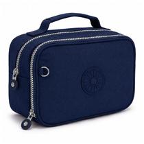 Estojo Escolar Infantil Box Duplo 1133 Azul Marinho - Tend