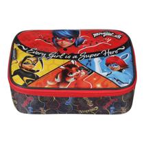 Estojo Escolar Infantil Box Grande Miraculous Max Oficial Estojo Escolar Infantil Box Grande Miraculous Max Oficial