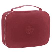 Estojo Escolar Infantil Box Lux 767078 Bordô - Tend