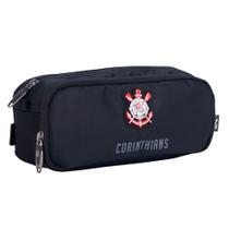 Estojo Escolar infantil com 2 Divisórias Corinthians poderoso Timão Oficial Cor:PretoTamanho:ÚnicoGenero:Unissex Estojo Escolar infantil com 2 Divisórias Corinthians poderoso Timão Oficial Cor:PretoTamanho:ÚnicoGenero:Unissex