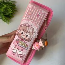 Estojo Escolar Infantil com Pingente 2 Compartimentos - Interponte / WX Gift