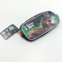 Estojo Escolar Infantil Dinossauro T-rex Criança Meninos Fav