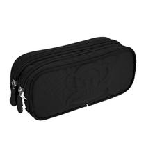 Estojo Escolar Infantil Duplo Paul Frank 7576701 Preto - Sestini