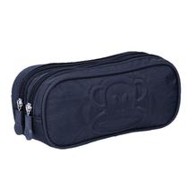 Estojo Escolar Infantil Duplo Paul Frank 7576772 Azul Marinho - Sestini Estojo Escolar Infantil Duplo Paul Frank 7576772 Azul Marinho - Sestini